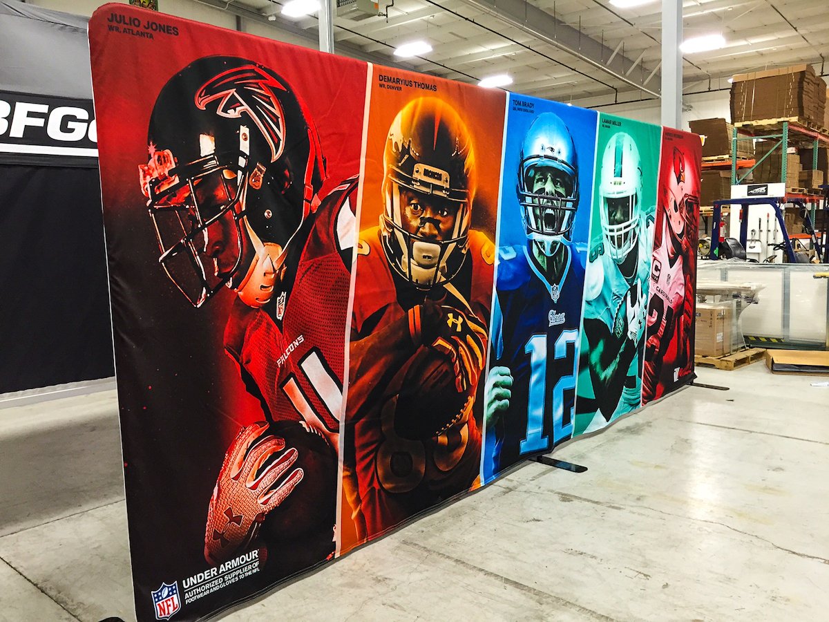 Custom Printed Media Walls for Events | TentCraft