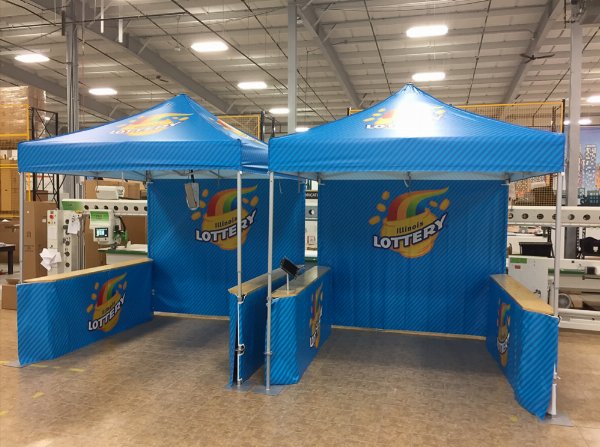 Custom Tent Counters | Pop-Up Canopy Counters | TentCraft